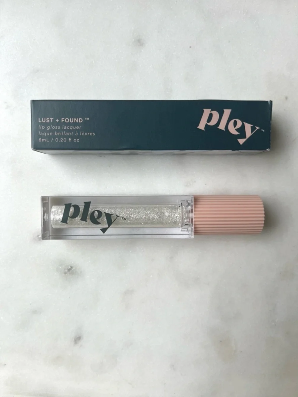PLEY Lust + Found Lip Gloss Lacquer, SHIMMER, RETAILS $22